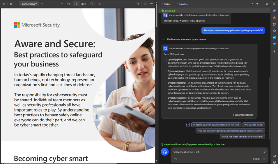 PDF-bestanden uitlezen met Bing Chat
