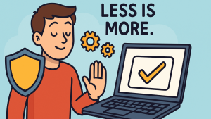 Less is more, ook in cybersecurity