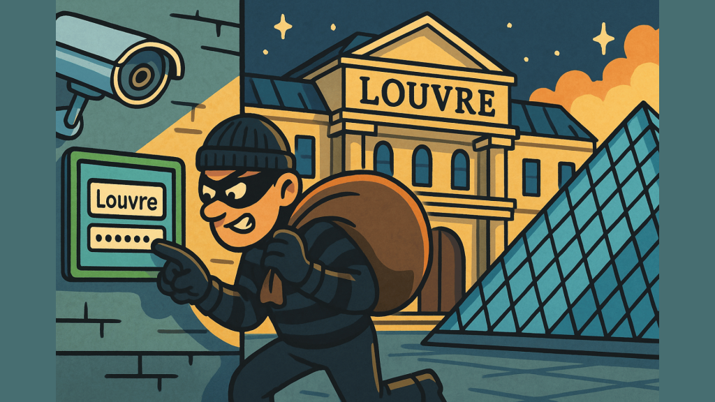 Het wachtwoord ‘Louvre’: waarom zelfs grote organisaties vergeten wat basisbeveiliging betekent